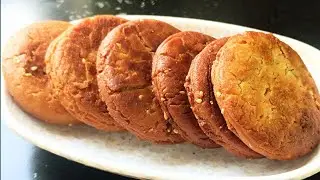 Homemade Wheat Biscuits Without Oven | Healthy Wheat Biscuits