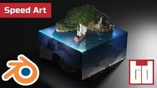 3D Microworld Blender Speedart: Inspired by Benny Productions