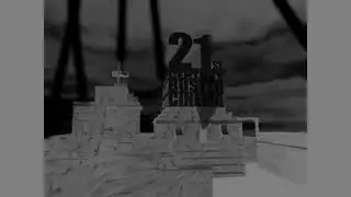 21st Century Buster Cinema logo black and white effect