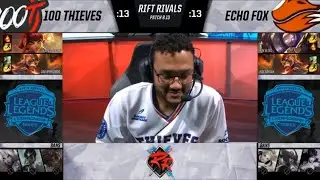 Best Bot Lane in the West? Rift Rivals 2018 100 vs FOX - Aphromoo & Cody Sun vs Adrian & Altec
