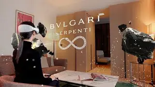 Breathtaking Bvlgari Apple Vision Pro Experience &ndash; A New Reality for High Jewelry