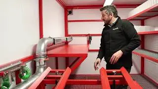 Aerospheres - Internal Segregation and Storage of Hazardous Chemicals and Flammables