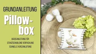 Pillowbox quadratisch | Art.Nr. 00150 | Tutorial - schnelle Anleitung