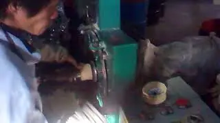 Sisal Buffing Wheel Making machine