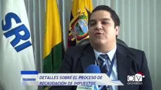 Detalles sobre el proceso de recaudaci&oacute;n de impuestos