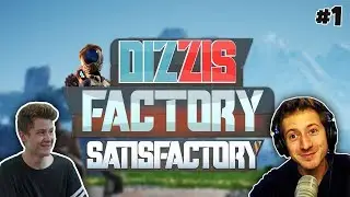 SATISFACTORY #01 | Dizzi vs Aliens oder Dizzis Factory | izzi & Dner