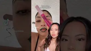Pink & green lips??
