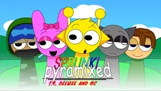 PARTE ANTIGA DO SPRUNKI PYRAMIXED 1.9, DELUXE AND OC