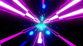 4K Abstract Fast Moving Trippy Blue & Pink Color Neon Light Relaxing Background Video Screensaver