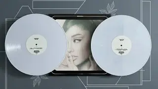 Ariana Grande - Positions Deluxe 5th Anniversary webstore exclusive Opaque Periwinkle vinyl EP.705