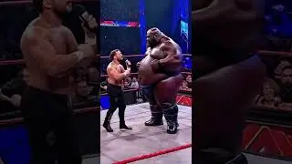 When Athletes Battle Giants #wwe