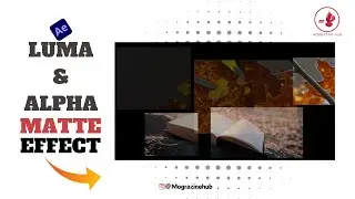 LUMA AND ALPHA MATTE EFFECT IN AFTER EFFECT... #aftereffect #arenaanimation #motiongraphicdesign