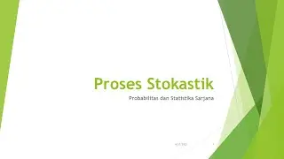 Proses Stokastik dan Rantai Markov