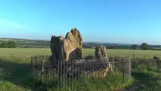 5:15 at 'The Whispering Knight Stones', Rollright, Oxforshire ~ 1st August 2017.
