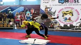 Juara 1 JMOST Cosplay Team Competition - Naruto vs Sasuke (Rei & Sada)