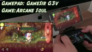 Arcane Soul With GameSir G3v Gameplay Android