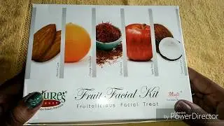 Nature's fruit facial kit|Short Review