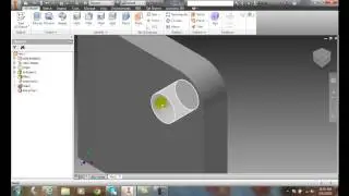 Inventor 06-05 Creating Holes   Placement Area   On Point