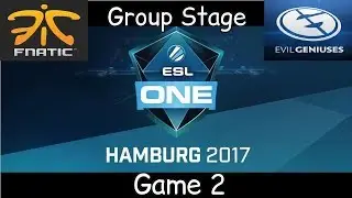 [ EN ] EG vs Fnatic - Game 2 - ESL Hamburg - Highlights