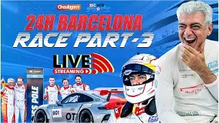 🔴LIVE : Michelin 24H BARCELONA 2025 - Race Part 3 | Ajith Kumar Racing | Cineulagam