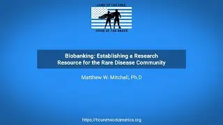 Coriell Research Institute Bio Bank, presented by Matthew Mitchell, PhD