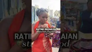 Rating Ghanaian food as a Nigerian tourist 🇳🇬 #ghanaianfood #lagostoghana