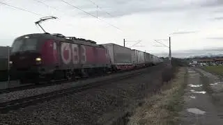 Makro-Wahnsinn und Lichthupe mit ÖBB 1293 002 am 04.02.2024