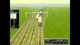 MSTS - WRONG SIGNALLING..SIDE BY CLASH CAUSED DERAILMENTS OF WAM4 & GZB WAP1 EXPRESS HD 1080p