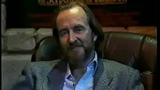 Frank and Drac -- Wes Craven visits the set!
