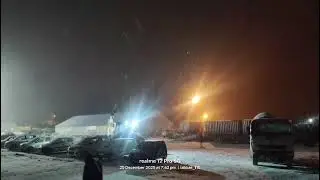 Weather update latest Zojila paa, Minamarg side start snowfall #weatherupdate #zojilapass #weather