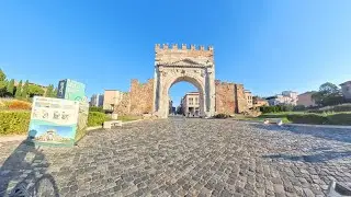 Rimini Old Town - Italy by bike - Rimini stare miasto - Włochy rowerem