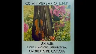 Giacomo Facco - CX Aniversario de la Escuela Nacional Preparatoria, OCENP (UNAM) Dir. Uberto Zanolli