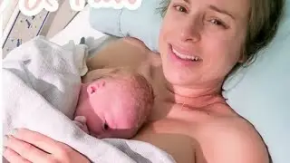 Natural Home Birth | Water Birth| birth vlog 2025| emotional 😭 giving birth