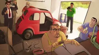 FIAT Punto TD 70 ⚙️ idle engine🔧 to relax/study to