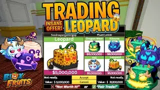 I Got INSANE Offers for My LEOPARD Fruit Before the Rework in Blox Fruits Roblox! 🐆🔥