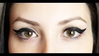 An eyeliner and eye wing stamp all in one tool.