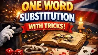 One word substitution with tricks #englishncert #htet2025 #htet2026 #kvsdsssb #kvsprt #dsssb 