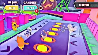CLOSE Treat Thieves Win! 🎃 | Fall Guys