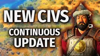 Civ 7 Patch Update: Continuous Mode + NEW Civs & Leaders Revealed!