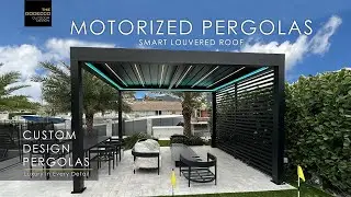 Bioclimatic Black Pergola 13'x 14'