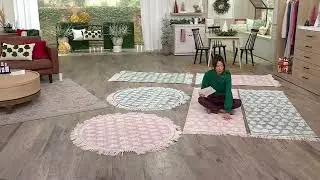 House No.9 by Home Love Choice of Woven Rug on QVC