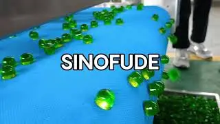 SINOFUDE 150/300kg/600kg Vitamin Gummy Candy Making Depositing Production Line support gummy recipe