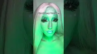 Alien Makeup Tutorial 👽🛸 #halloweenmakeuplook #alienmakeup #makeuptutorial
