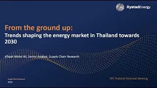 SPE Thailand Monthly Technical Meeting - Nov 2023
