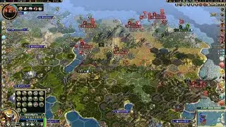 Civ5 VP Sweden Let's Play [Part 5/7]: We paint the continent blue