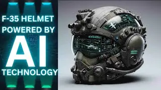Secrets of the Advanced F-35 Helmet Technology | Is AI the Weapon of the Future? #ai #f35 #helmet