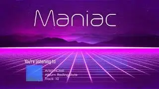 An extremely brief introduction to The Synthwave Maniac.