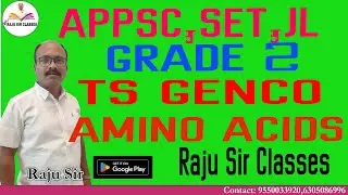 GRADE 2 ANALYST (APPCB) ||TS GENCO CHEMIST || AMINO ACIDS