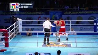 Men's Middle (75kg) - Semi Final - Artem CHEBOTAREV (RUS) vs Jason QUIGLEY (IRL)