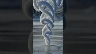 Why is this cold mist curling upward like ink?